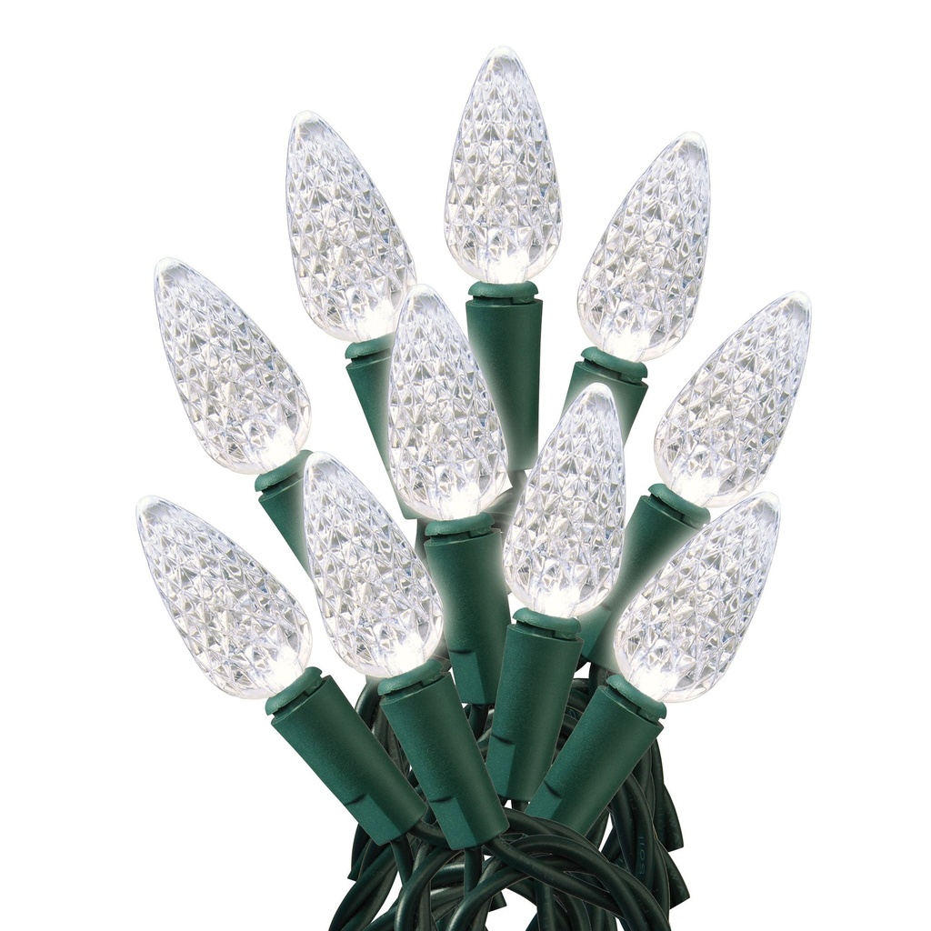 Sylvania 2 x 100 C6 Warm White LED Christmas Lights - 1851555 - 3