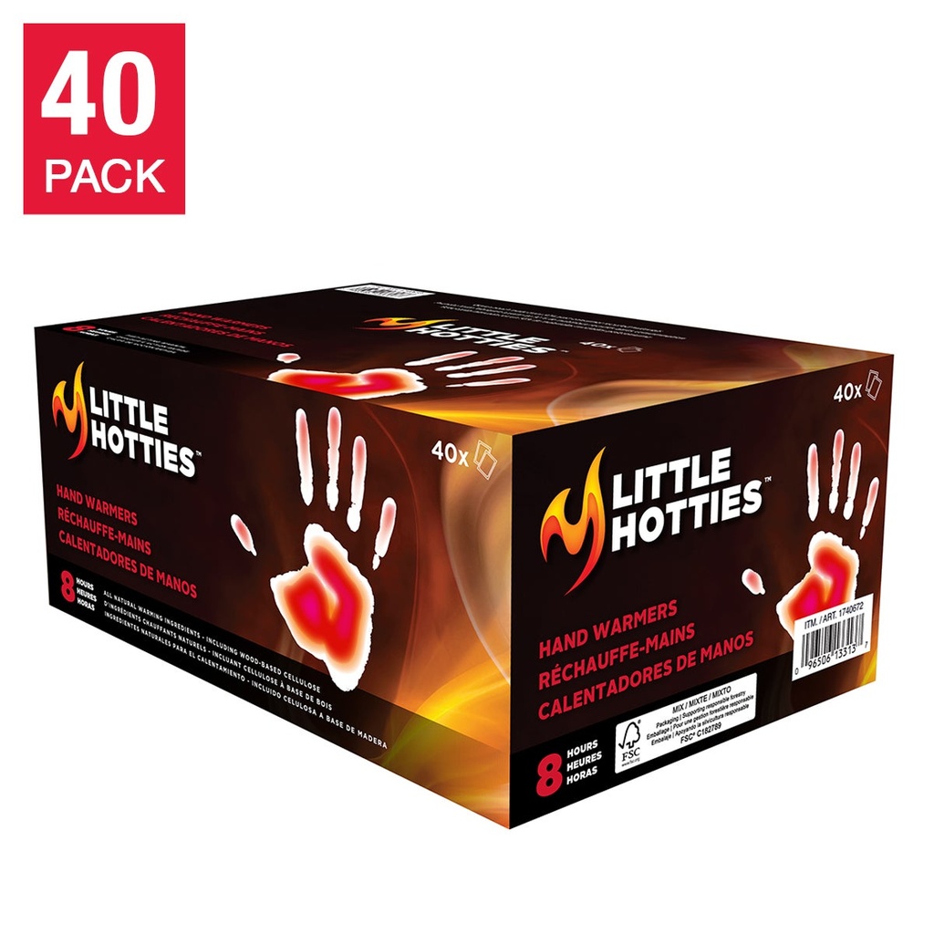 Little Hotties Hand Warmers - Box of 40 Pairs - 1872170 - 1