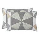 Origami Patchwork Quilt Set, 3-piece - 1876012 - 4