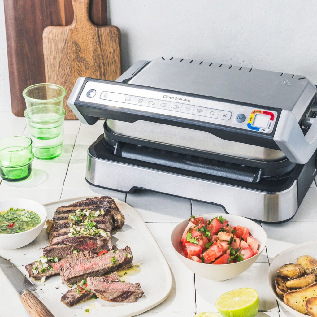 T-fal OptiGrill 4-in-1 Smart Indoor Electric Grill - 1880785 - 4
