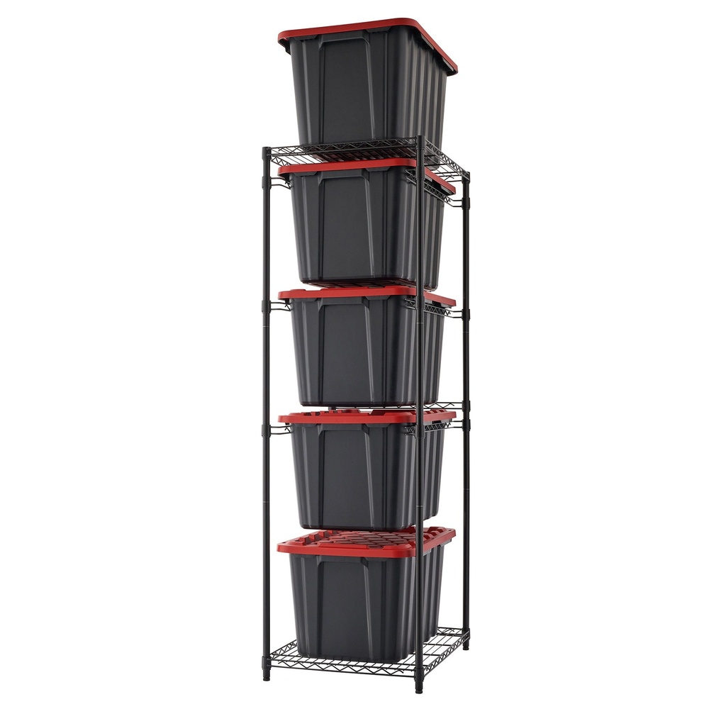 TRINITY 5-Tier NSF Storage Bin Rack - 1882220 - 3
