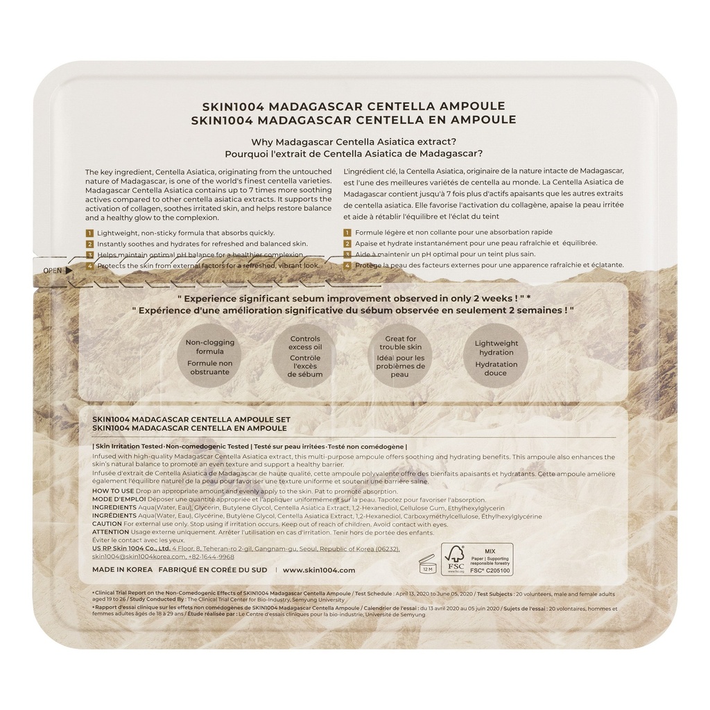 Skin1004 Madagascar Centella Ampoule, 2 x 120 mL - 1883559 - 2