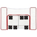 Winnwell Proform Hockey Net 72 in. with Backstop and 2 Bungee Targets - 1899973 - 1