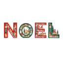 30 cm (18.8 in.) NOEL Wooden Letters - 1930796 - 3