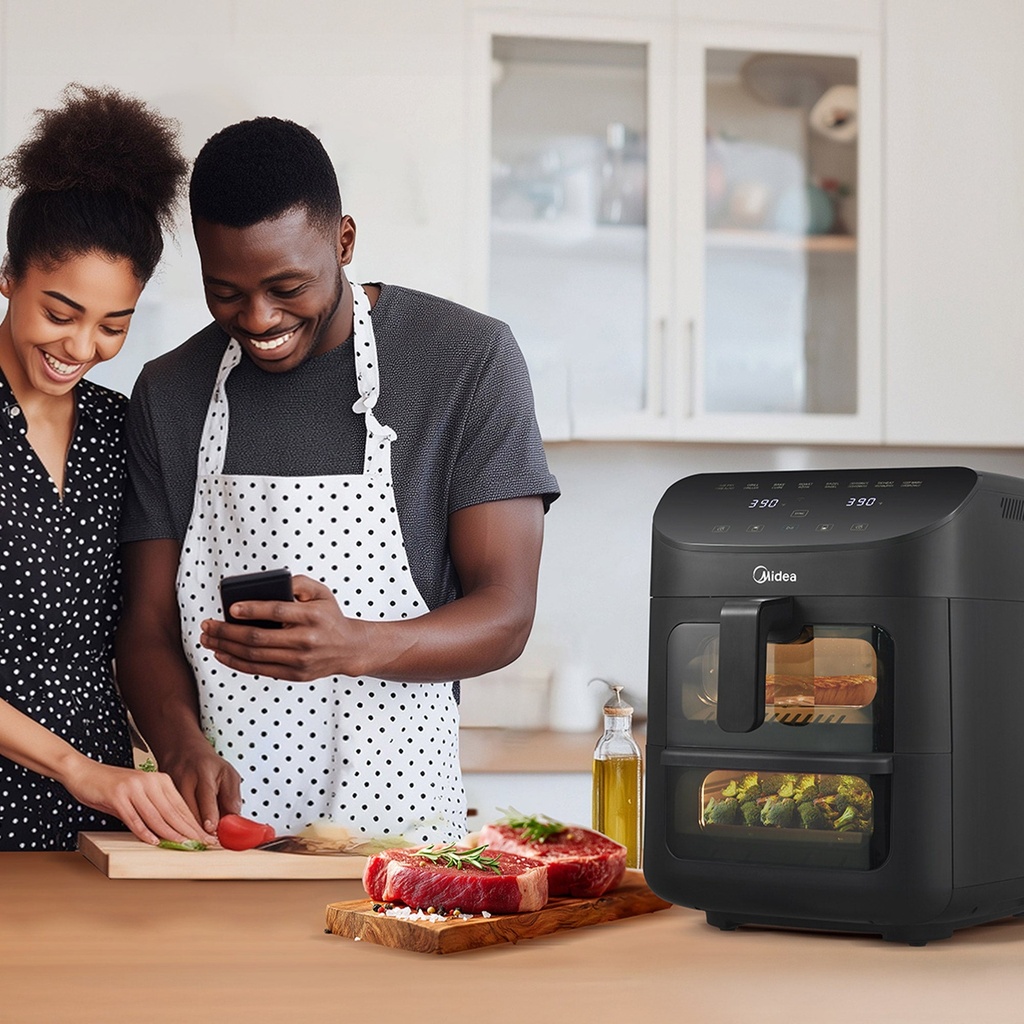 Midea 11 L (11.6 qt.) Double Decker Air Fryer - 3808880 - 9