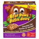 Dare Bear Paws Chocolate Chip Cookies, 36 × 40 g - 4428146 - 1