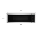 Whirlpool 1.1 cu ft. Over-the-Range Low Profile Microwave Hood Combination - 360 CFM - 7451252 - 3