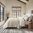 Evergrace Cross Stitch Cotton Quilt Set - 8955034 - 2