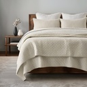 Evergrace Cross Stitch Cotton Quilt Set - 8955034 - 4
