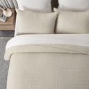 Evergrace Cross Stitch Cotton Quilt Set - 8955034 - 5