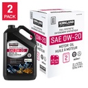 Kirkland Signature 0W20 Full Synthetic Motor Oil, 2-pack - 997895 - 1