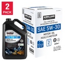 Kirkland Signature 5W30 Full Synthetic Motor Oil, 2-pack - 997930 - 1