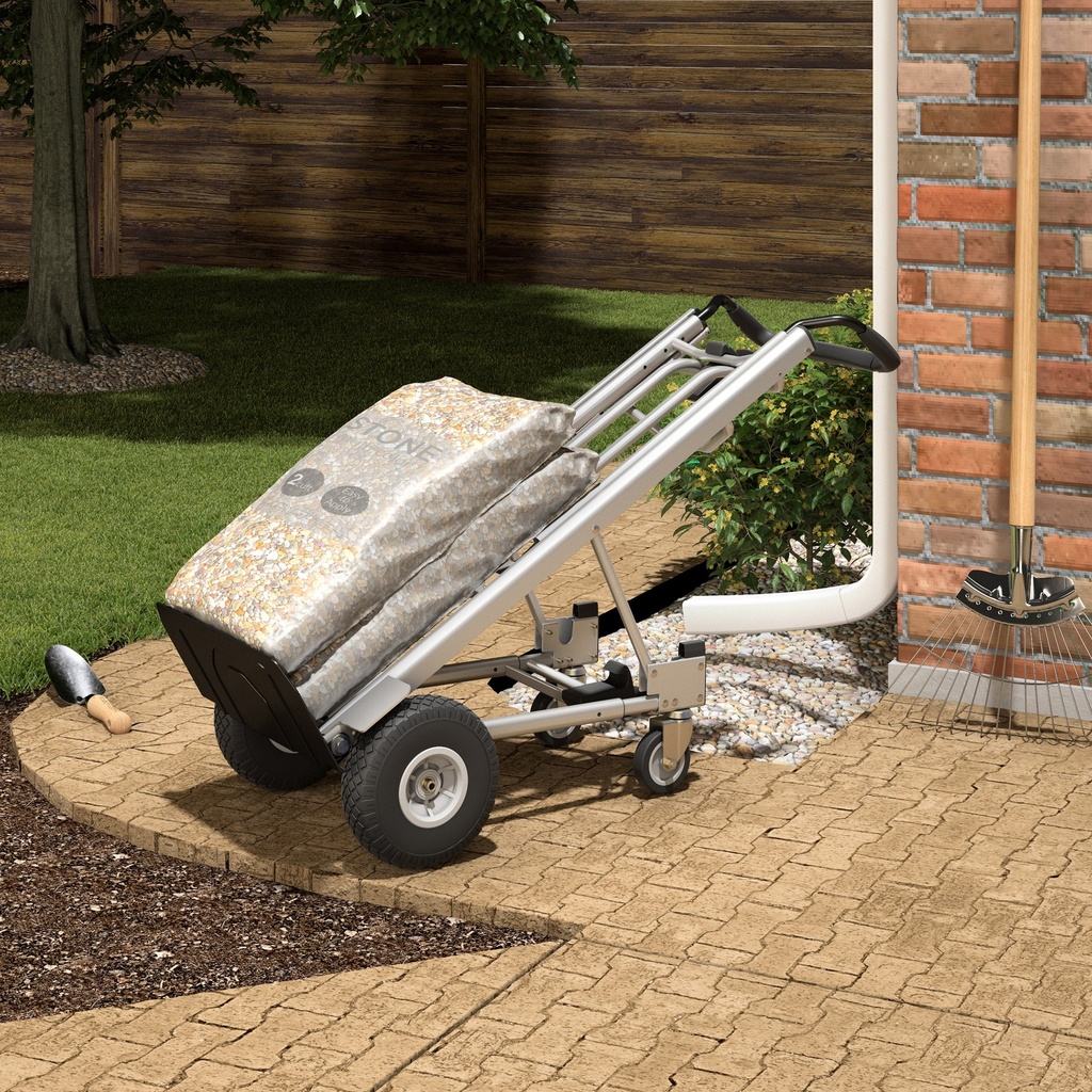 Cosco 4-in-1 Folding Toe Plate Series Hand Truck 2323038 - 4