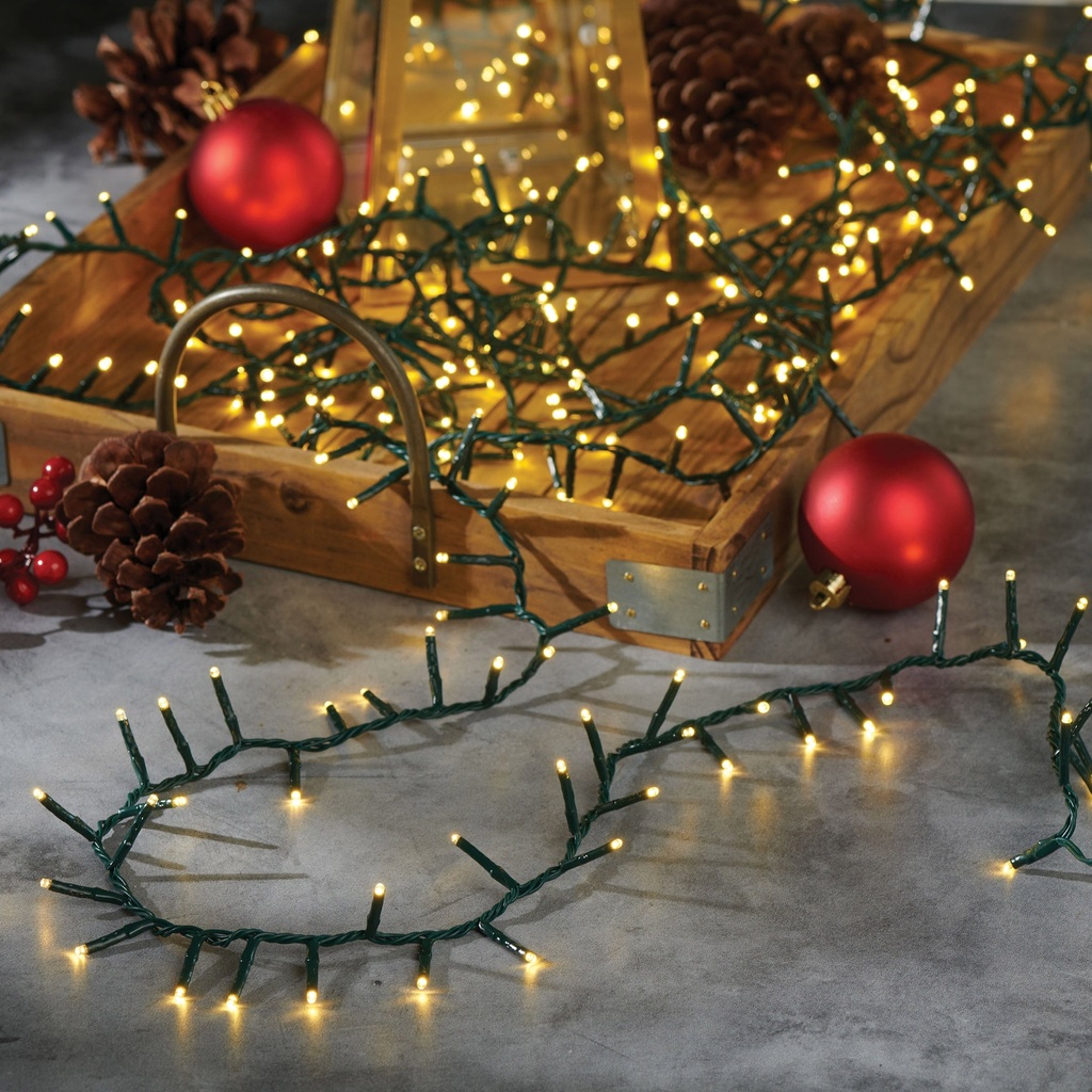 Sylvania 2 x 400 White Micro LED Christmas Lights 1851541 - 3