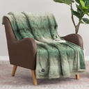 Berkshire - Heated Luxe Faux Fur Throw 1949910 - 1