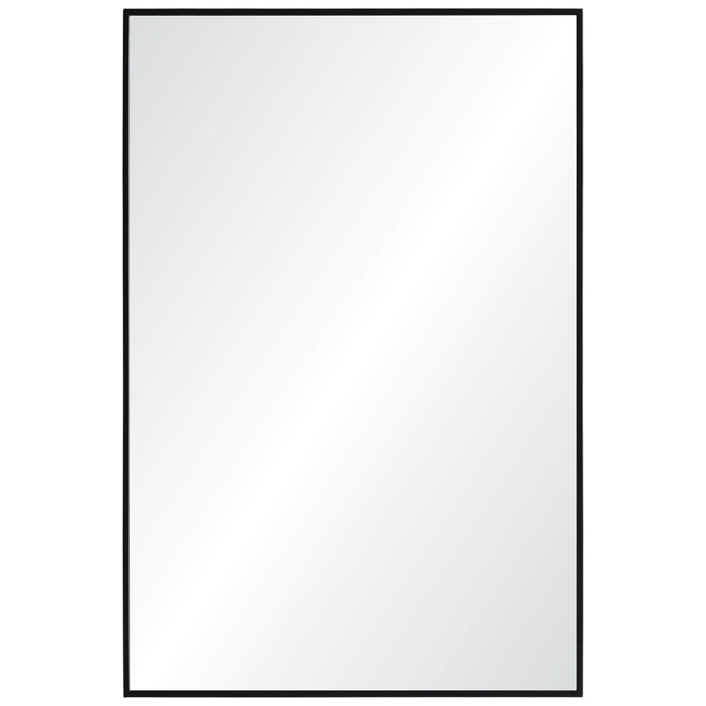 Parker Classic Rectangular Mirror with Black Iron Frame 1429313 - 2