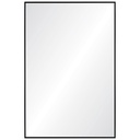 Parker Classic Rectangular Mirror with Black Iron Frame 1429313 - 2