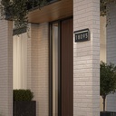 Artika Bowen Outdoor LED Address Light, Black 1938103 - 2