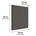 Artika - Sonolok Slatted Wall Panels 1957361 - 5