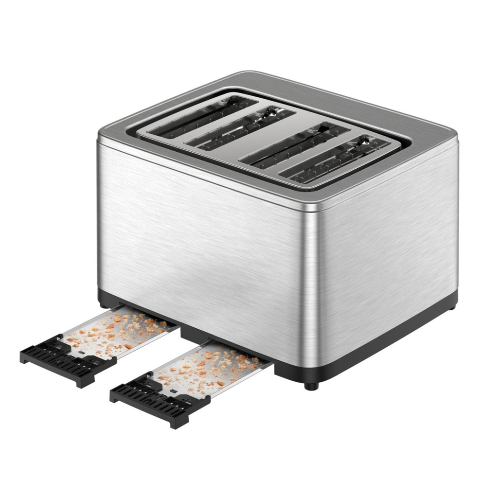 T-fal 4 Slice Digital Toaster, Stainless Steel 2266226 - 3