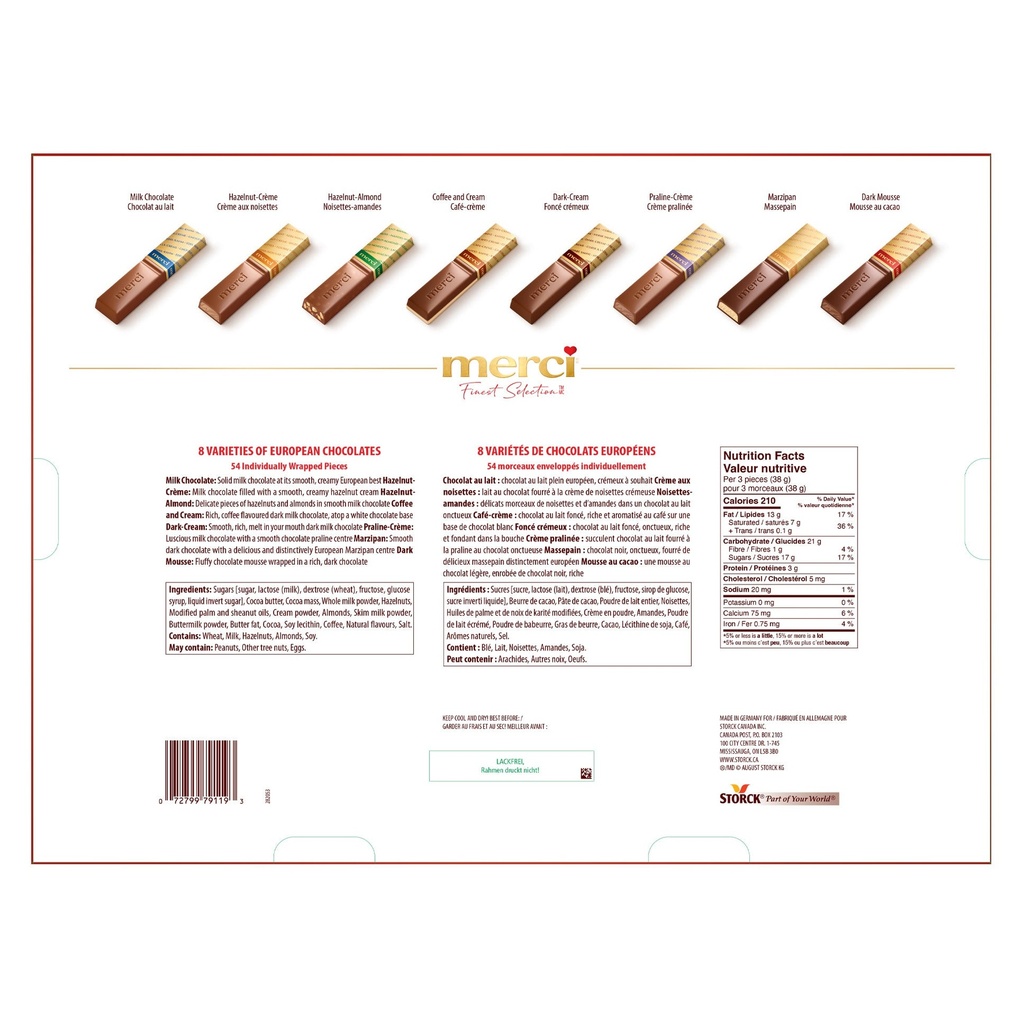 Merci Assorted Chocolates, 675 g 318527 - 2