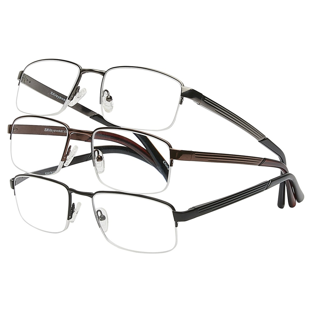 Innovative Eyewear Men’s Classic Reader, Pack of 3 1940031 - 1