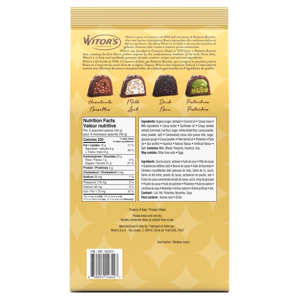 Witor's Assorted Italian Chocolates, 1 Kg 1933211 - 3