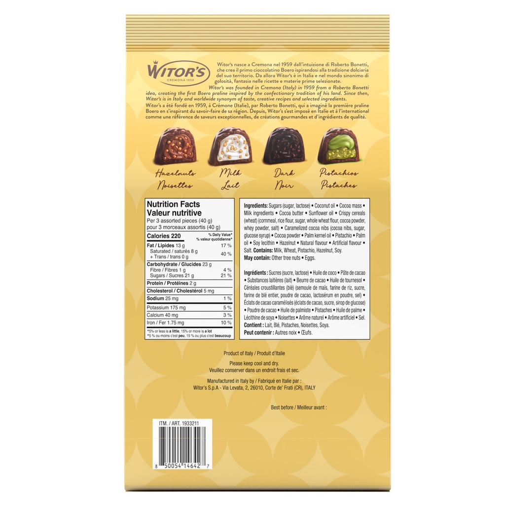 Witor's Assorted Italian Chocolates, 1 Kg 1933211 - 4