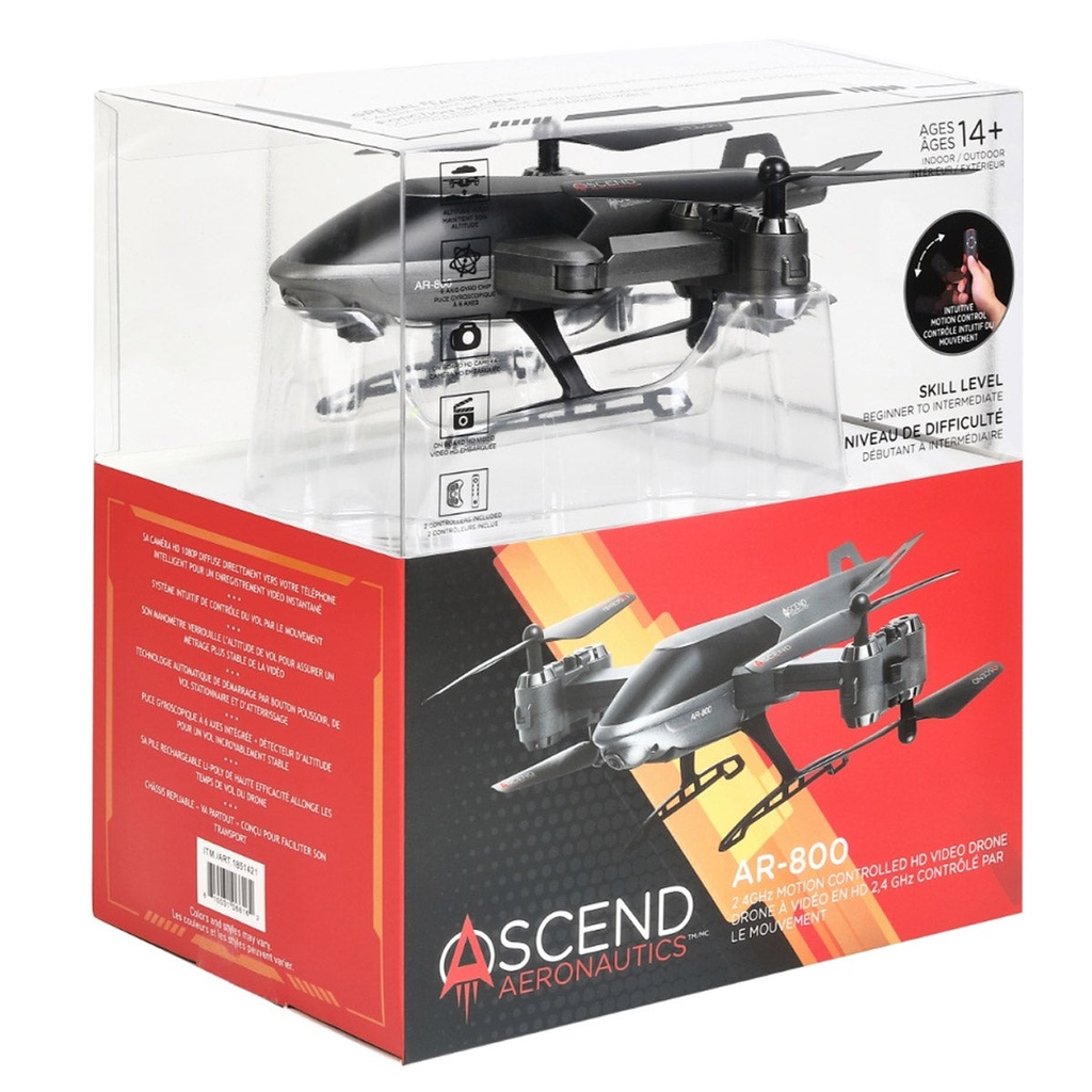 Ascend Aeronautics AR-800 2.4GHz Motion Controlled HD Video Drone 1851421 - 7