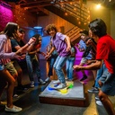 Beat Board Wooden Stand-On Balance Game with 4 Modes, Lights and Sounds 1601351 - 3