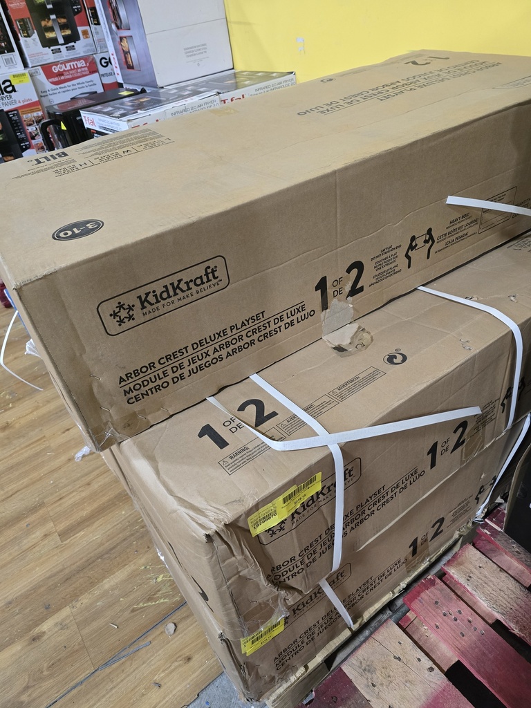 Backyard Discovery Tucson Cedar Wooden Swing Set Box 1 - Material Cedar Wood 875257009201