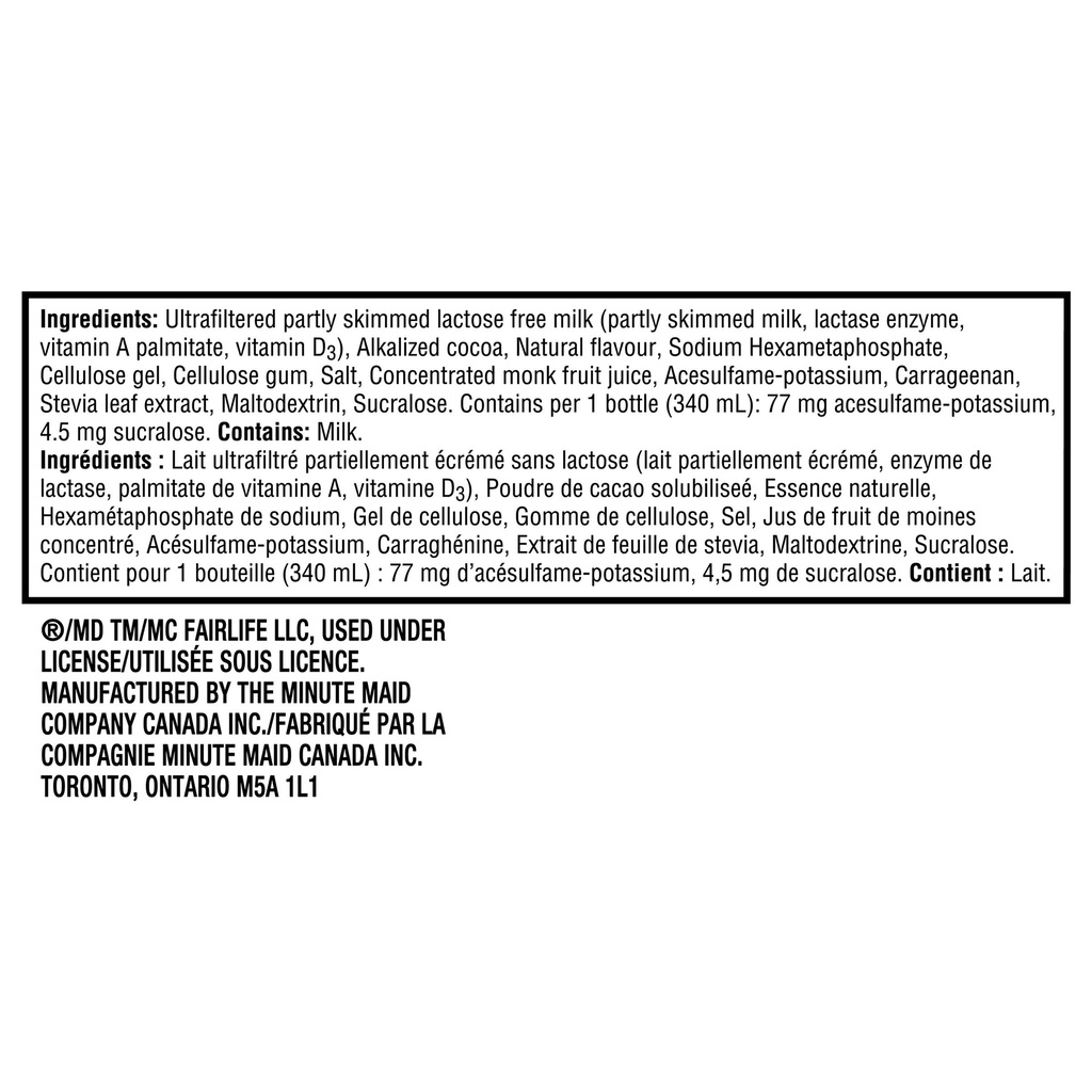 Fairlife Chocolate Protein Shake, 18 x 340 mL - 1485984 - 4