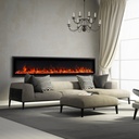 Paramount Kennedy II 106.7 cm (42 in.) Wall Mounted Electric Fireplace - 1662493 - 2