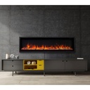 Paramount Kennedy II 106.7 cm (42 in.) Wall Mounted Electric Fireplace - 1662493 - 6