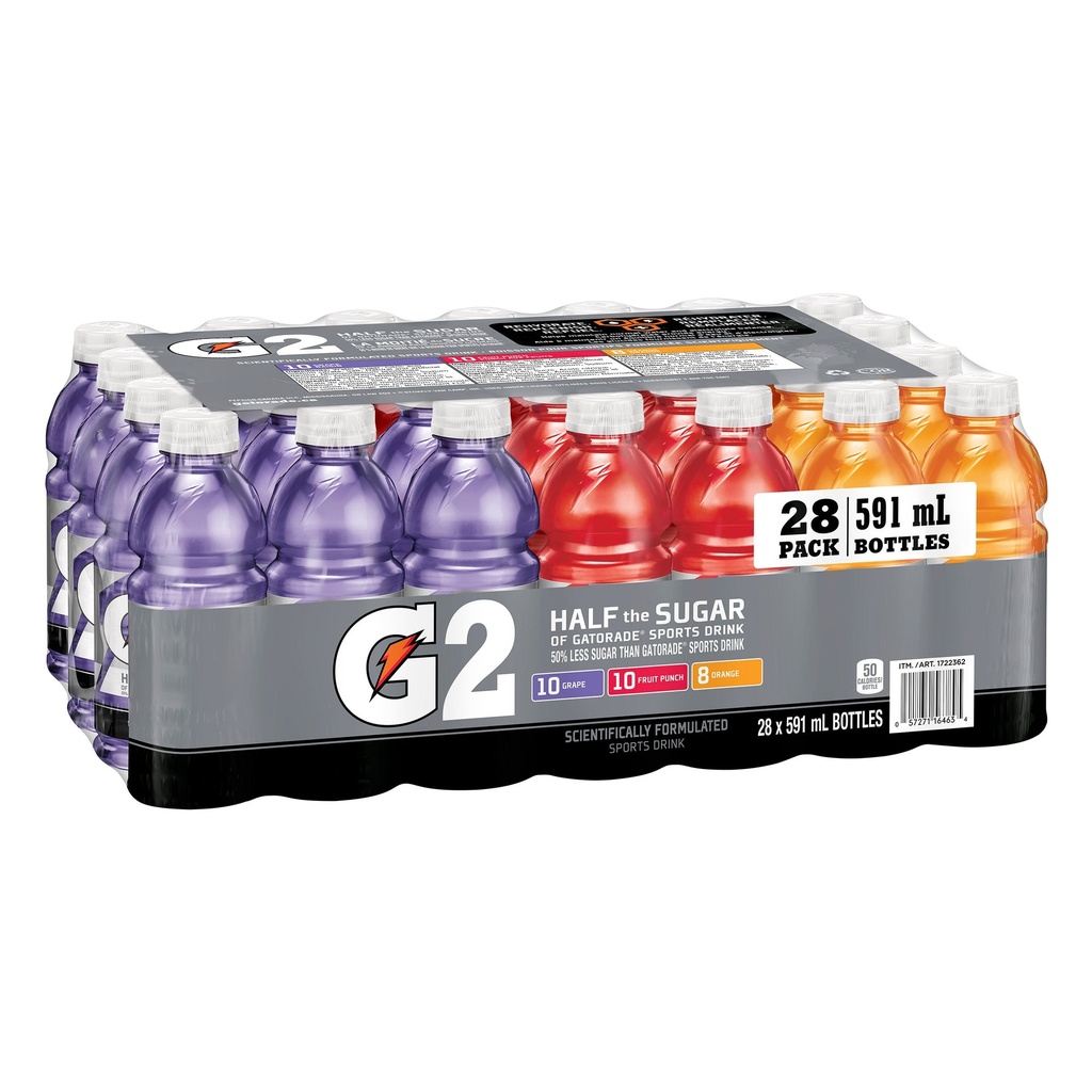 Gatorade G2 Multi-Pack 28 x 591ml - 1722362 - 1
