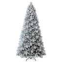 2.75 m (9 ft) artificial Christmas tree with cashmere-flocked glitter, pre-lit with 1,780 twinkling Micro-Radiant LED lights in changing colors - 1784942 - 4