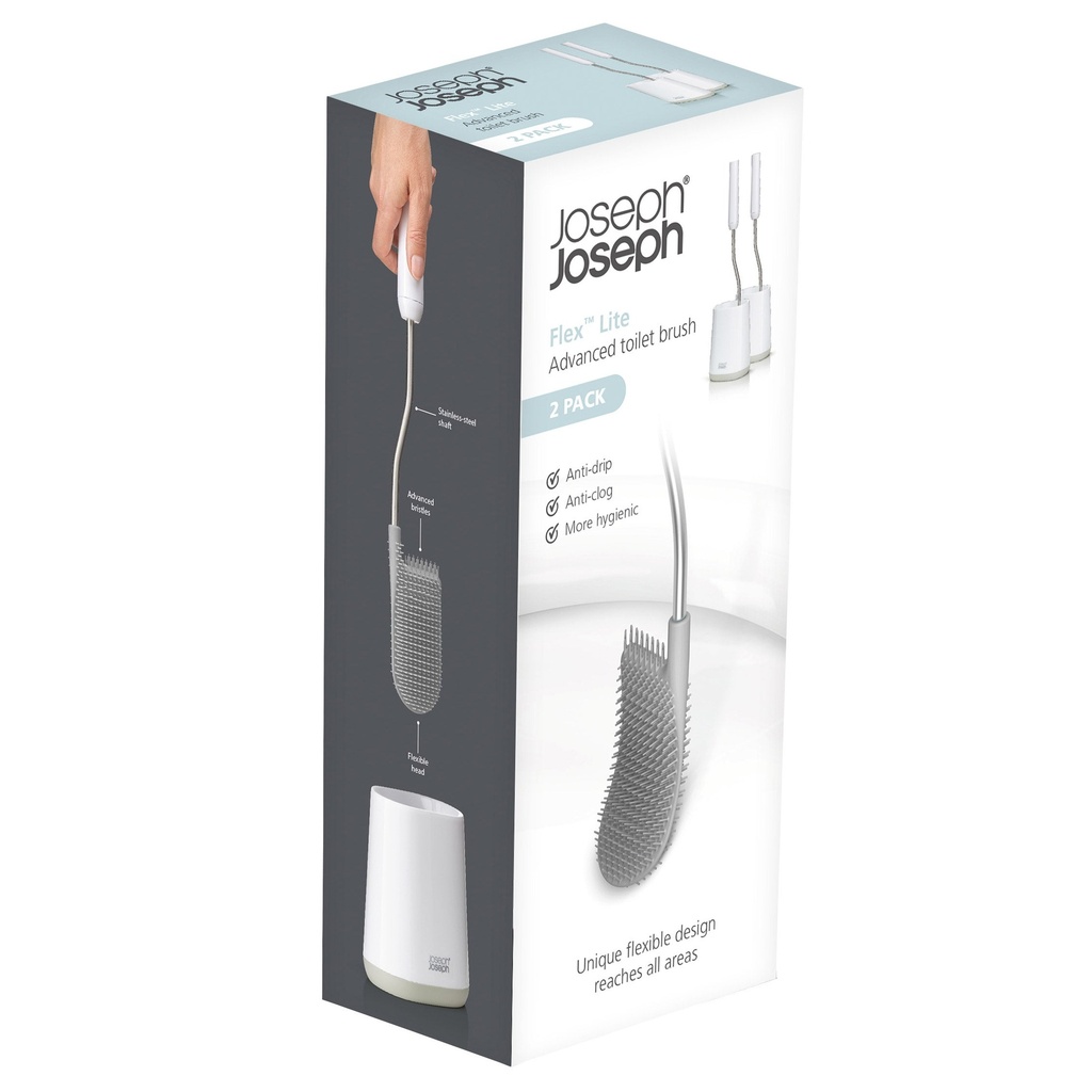 Joseph Joseph Toilet Brush Set, 2 Pack - 1796144 - 5