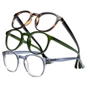 Innovative Eyewear Avery Retro Round Readers, Pack of 3 - 1802600 - 1