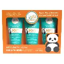 Boo Bamboo Kids Natural Mineral Sunscreen SPF 50, 3 x 214 g
