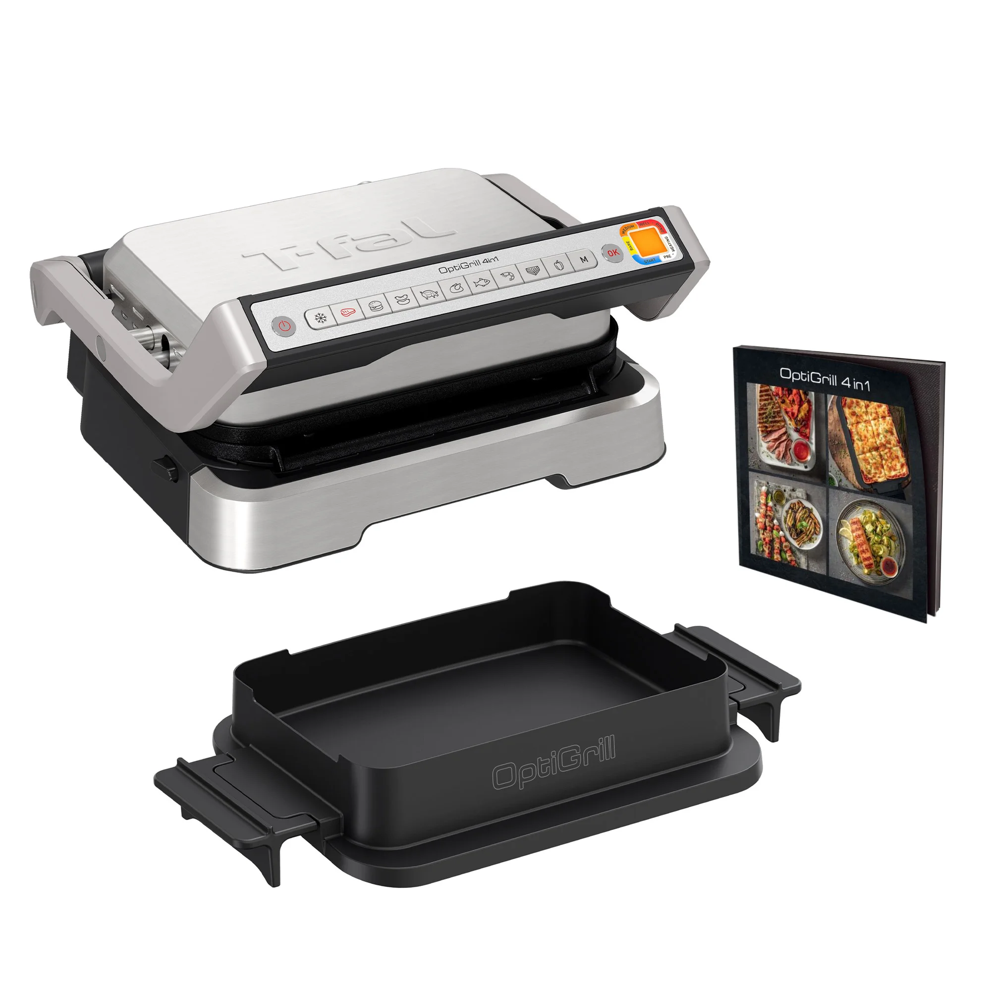T-fal OptiGrill 4-in-1 Smart Indoor Electric Grill - 1880785