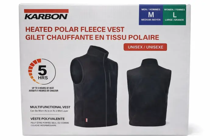 KARBON HEATED POLAR FLEECE VEST