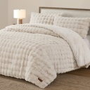 FRYE 3-piece Faux Fur Comforter Set - 9628500