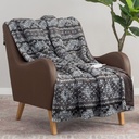 Berkshire - Heated Luxe Faux Fur Throw 1949910