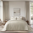 Evergrace Cross Stitch Cotton Quilt Set - 8955034