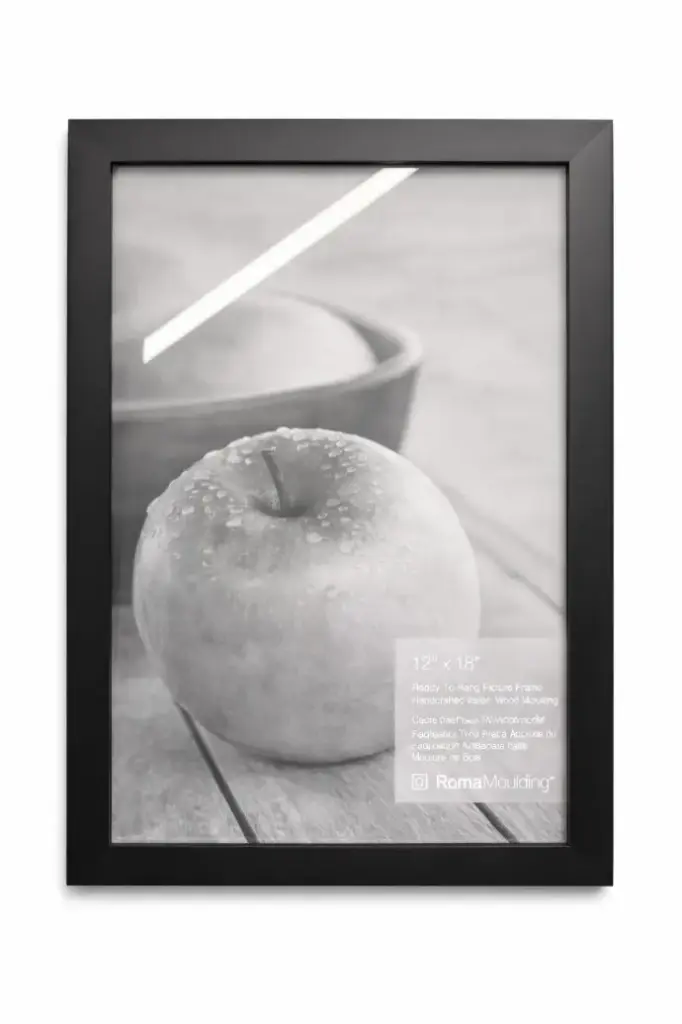 Roma Moulding 12" x 18" Ready-To-Hang Picture Frame