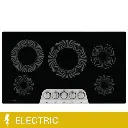 Frigidaire Gallery 36 in. Electric 5 Element Cooktop with Even Temp
