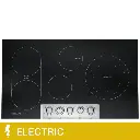 Frigidaire Professional 36 in. Stainless Steel Electric Cooktop with EvenTemp Burner