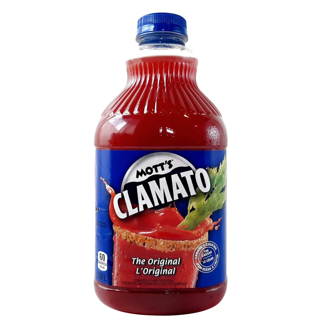 Mott's Clamato Original Tomato Clam Cocktail, 4 x 1.89L 14094