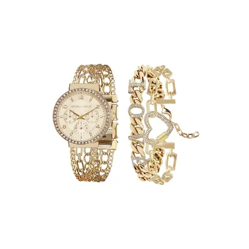 Kendall  Kylie Womens Gold Tone Bracelet Watch