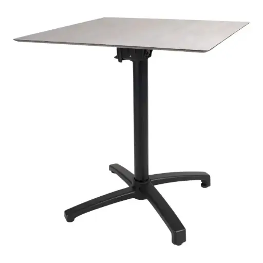 Technoflex Commercial Bistro Table - Black base